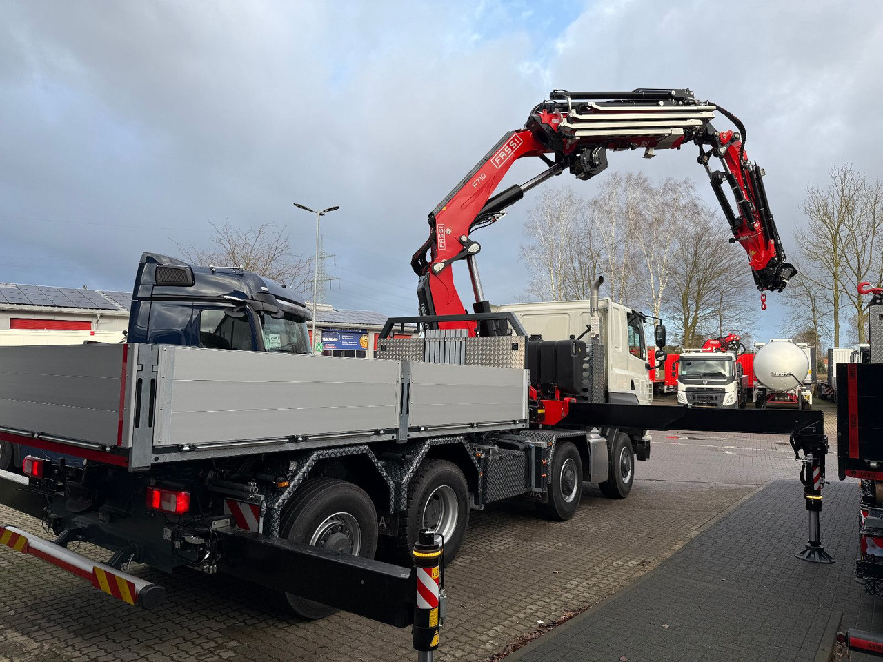 Kamion me karroceri të hapur, Kamion me vinç Tatra 41.500 8x8 Phoenix Fassi F710 Kran: foto 13