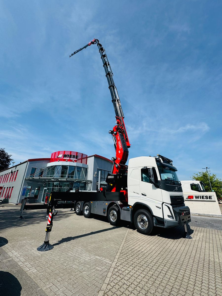 Volvo FH 540 mit Fassi F2150RAL Fly Jib + Winde - Kamion me karroceri të hapur, Kamion me vinç: foto 5 Volvo FH 540 mit Fassi F2150RAL Fly Jib + Winde - Kamion me karroceri të hapur, Kamion me vinç: foto 5