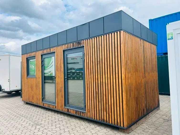 Wiese Wunderschöner Büro/Saunacontainer - Transportjer kontejnerësh/ Rimorkio me karroceri të çmontueshme: foto 2 Wiese Wunderschöner Büro/Saunacontainer - Transportjer kontejnerësh/ Rimorkio me karroceri të çmontueshme: foto 2