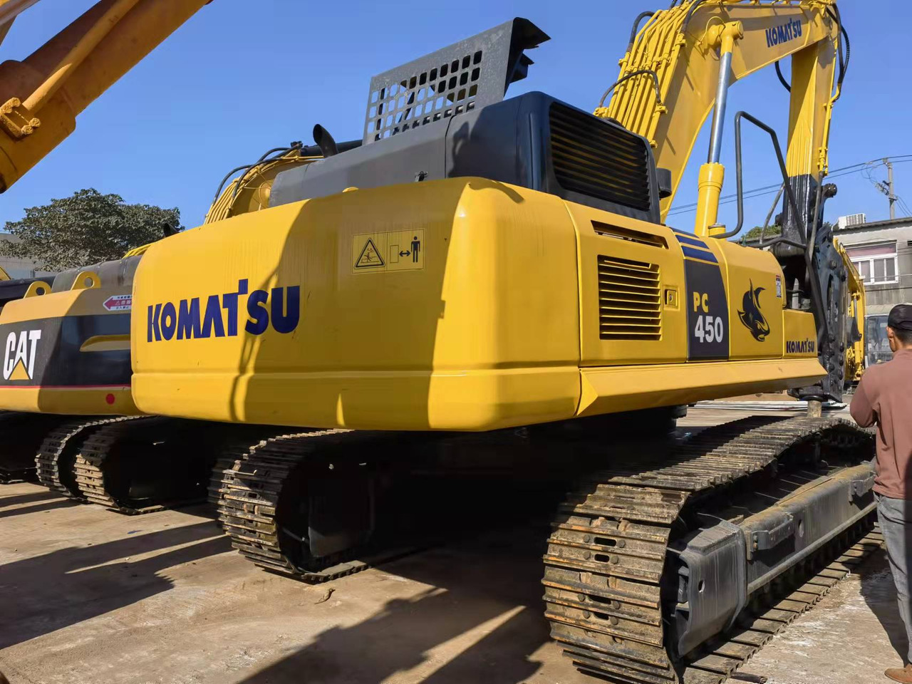 KOMATSU PC450-8-excavator - Ekskavator me zinxhirë: foto 5 KOMATSU PC450-8-excavator - Ekskavator me zinxhirë: foto 5