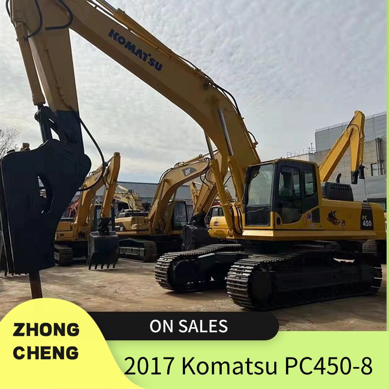 KOMATSU PC450-8-excavator - Ekskavator me zinxhirë: foto 1 KOMATSU PC450-8-excavator - Ekskavator me zinxhirë: foto 1