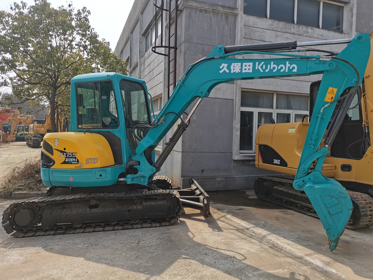 KUBOTA KX155 - Miniekskavator: foto 1 KUBOTA KX155 - Miniekskavator: foto 1