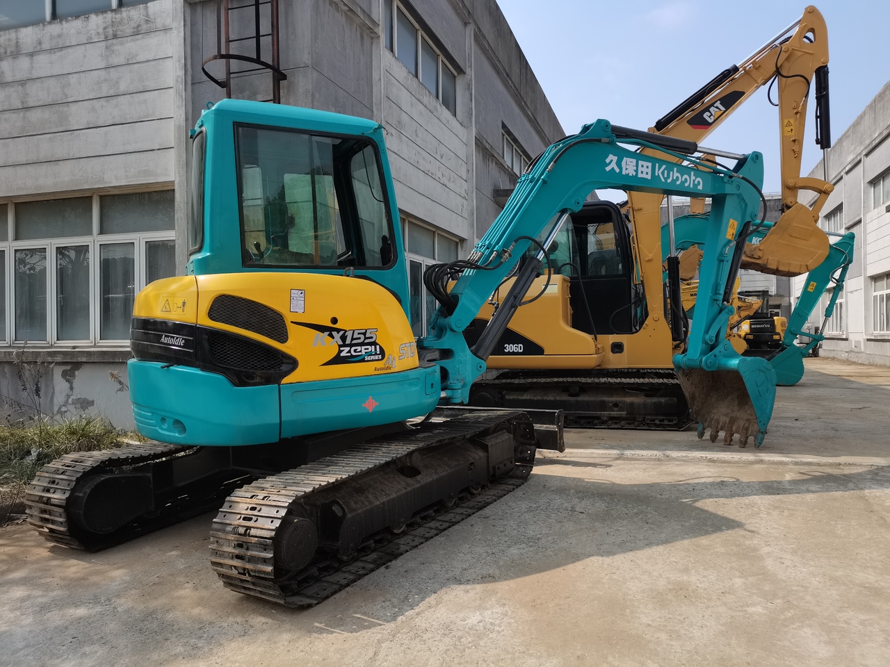 KUBOTA KX155 - Miniekskavator: foto 2 KUBOTA KX155 - Miniekskavator: foto 2