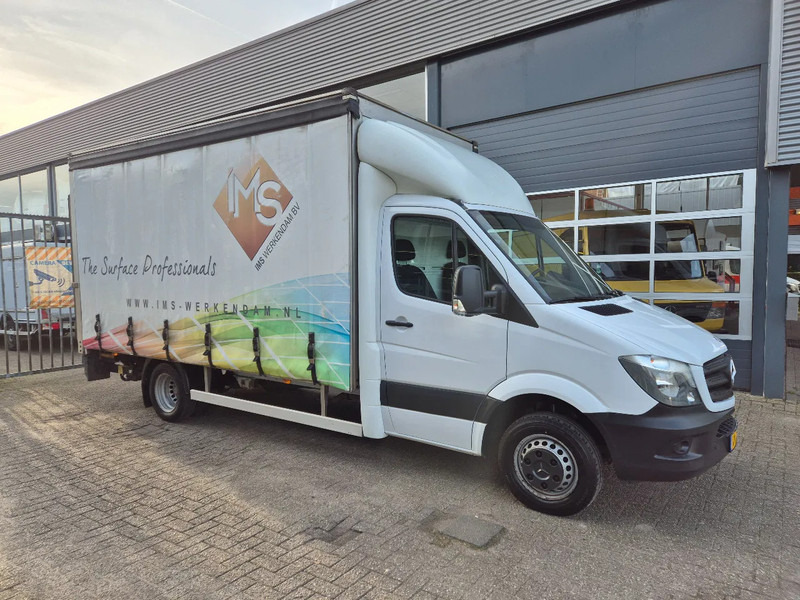 Mercedes-Benz Sprinter 513 CDI/ Pritsche/ 2X Plane/ E6/ 435 cm lange - Kamioncine me tendë: foto 1 Mercedes-Benz Sprinter 513 CDI/ Pritsche/ 2X Plane/ E6/ 435 cm lange - Kamioncine me tendë: foto 1