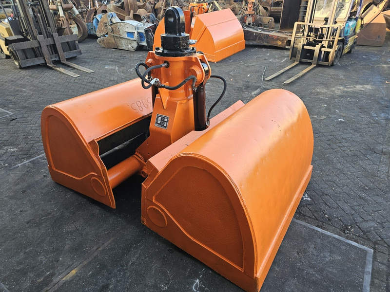 Clamshell jb grijper 2000l overslaggrijper liebherr lh sennebogen - Kovë me dy nofulla për Makineri ndërtimi: foto 4 Clamshell jb grijper 2000l overslaggrijper liebherr lh sennebogen - Kovë me dy nofulla për Makineri ndërtimi: foto 4