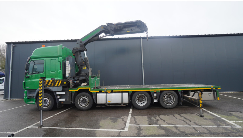 DAF CF 85.410 8X2 OPEN BOX WITH PALFINGER 42502 CRANE - Kamion me vinç: foto 1 DAF CF 85.410 8X2 OPEN BOX WITH PALFINGER 42502 CRANE - Kamion me vinç: foto 1
