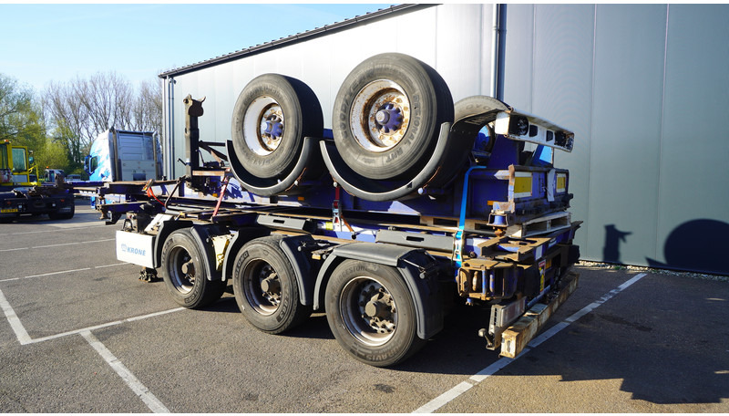 Krone 3 AXLE CONTAINER TRANSPORT TRAILER - Transportjer kontejnerësh/ Gjysmë rimorkio me karroceri të çmontueshme: foto 5 Krone 3 AXLE CONTAINER TRANSPORT TRAILER - Transportjer kontejnerësh/ Gjysmë rimorkio me karroceri të çmontueshme: foto 5