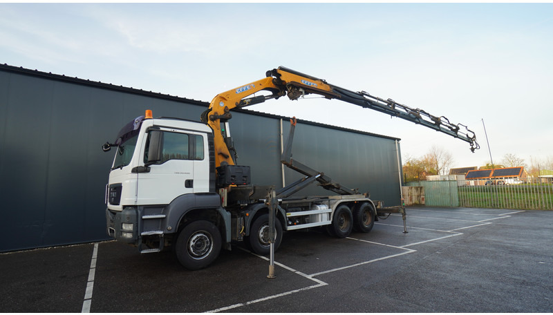 MAN TGS 35.400 8X4 HOOKARM SYSTEM WITH EFFER 305/11/6S - Kamion me vinç: foto 2 MAN TGS 35.400 8X4 HOOKARM SYSTEM WITH EFFER 305/11/6S - Kamion me vinç: foto 2