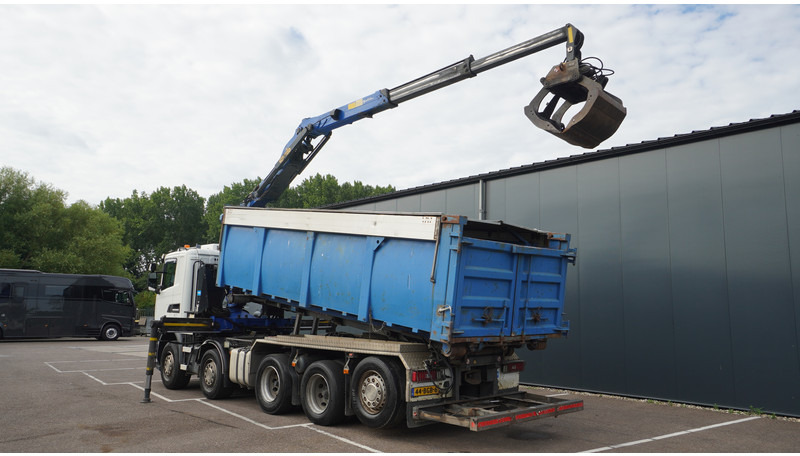 Scania G 490 10X4 CABLE SYSTEM TRUCK WITH PALFINGER Q180Z95TR CRANE - Kamion me vinç: foto 3 Scania G 490 10X4 CABLE SYSTEM TRUCK WITH PALFINGER Q180Z95TR CRANE - Kamion me vinç: foto 3