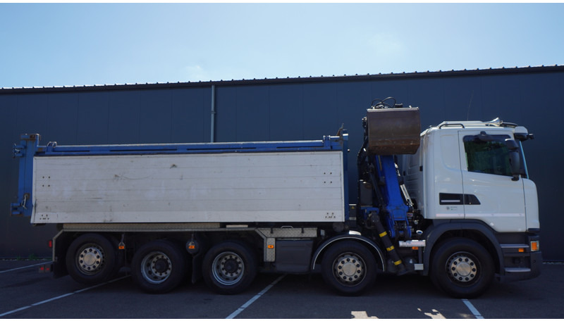 Scania G 490 10X4 CABLE SYSTEM TRUCK WITH PALFINGER Q180Z95TR CRANE - Kamion me vinç: foto 4 Scania G 490 10X4 CABLE SYSTEM TRUCK WITH PALFINGER Q180Z95TR CRANE - Kamion me vinç: foto 4