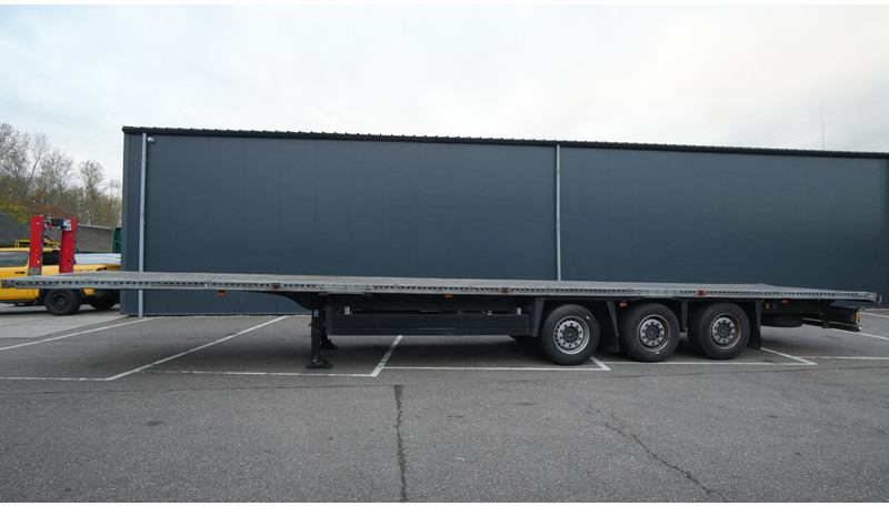 Schmitz Cargobull 3 AXLE FLATBED TRAILER - Gjysmë rimorkio e hapur/ Platformë: foto 1 Schmitz Cargobull 3 AXLE FLATBED TRAILER - Gjysmë rimorkio e hapur/ Platformë: foto 1