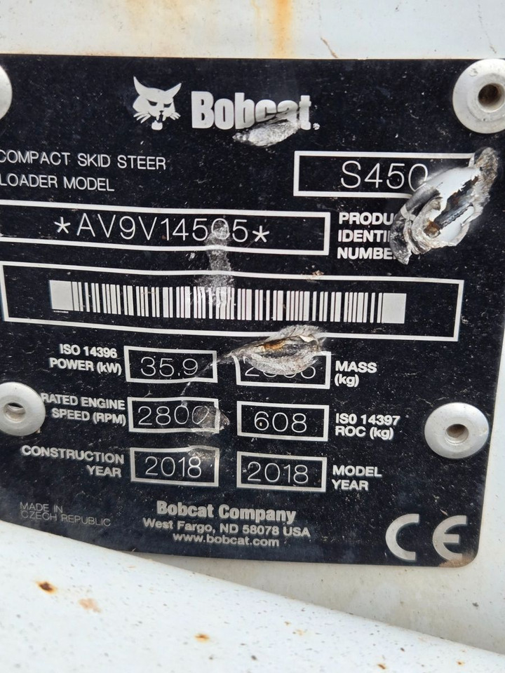 Bobcat S450 - Fadrom me goma: foto 2 Bobcat S450 - Fadrom me goma: foto 2