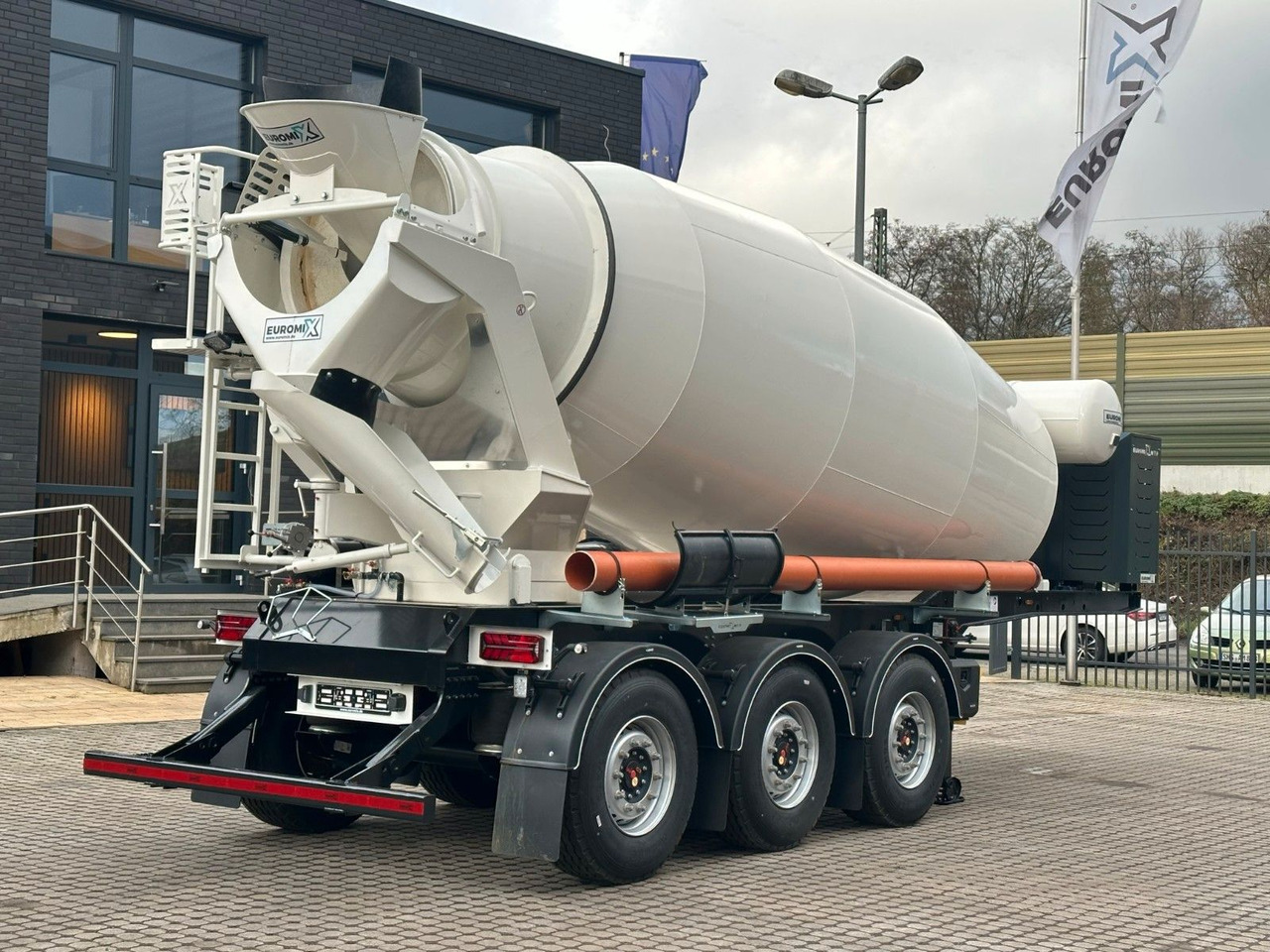 Autobetoniere EUROMIX MTP - 12m³ Betonmischer-Auflieger: foto 7