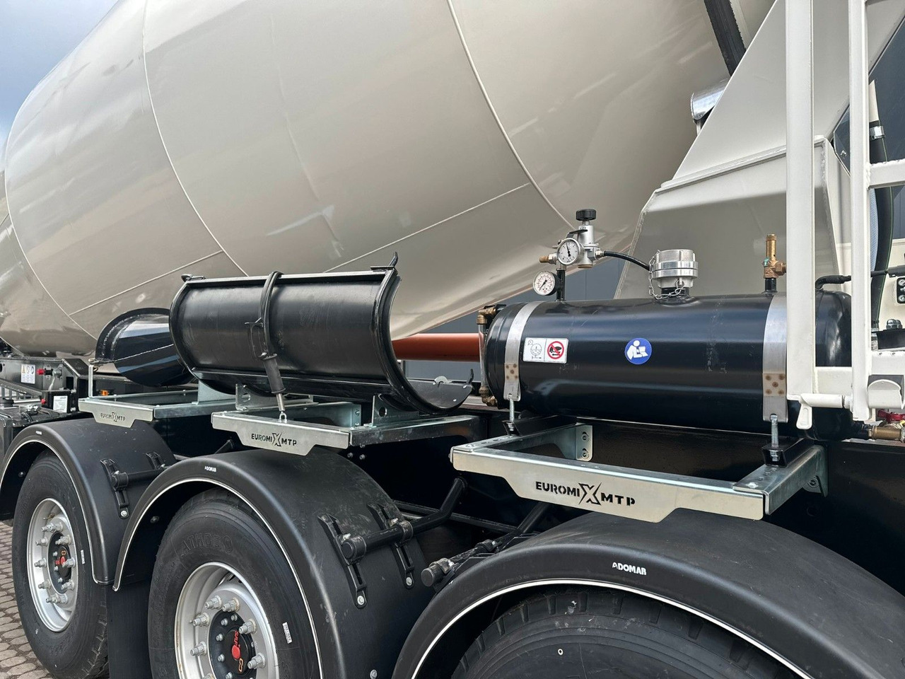 Autobetoniere EUROMIX MTP - 12m³ Betonmischer-Auflieger: foto 13