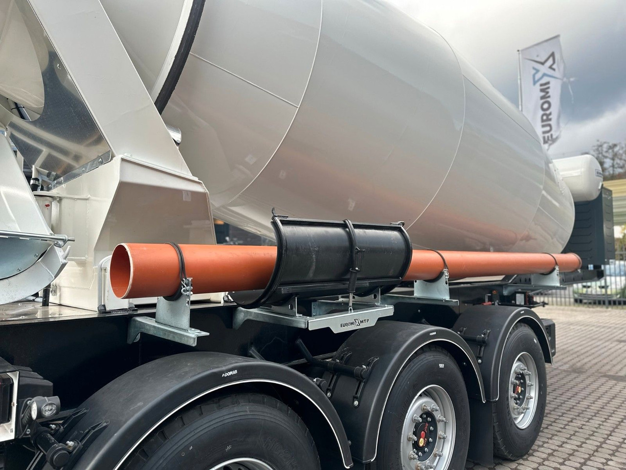 Autobetoniere EUROMIX MTP - 12m³ Betonmischer-Auflieger: foto 16