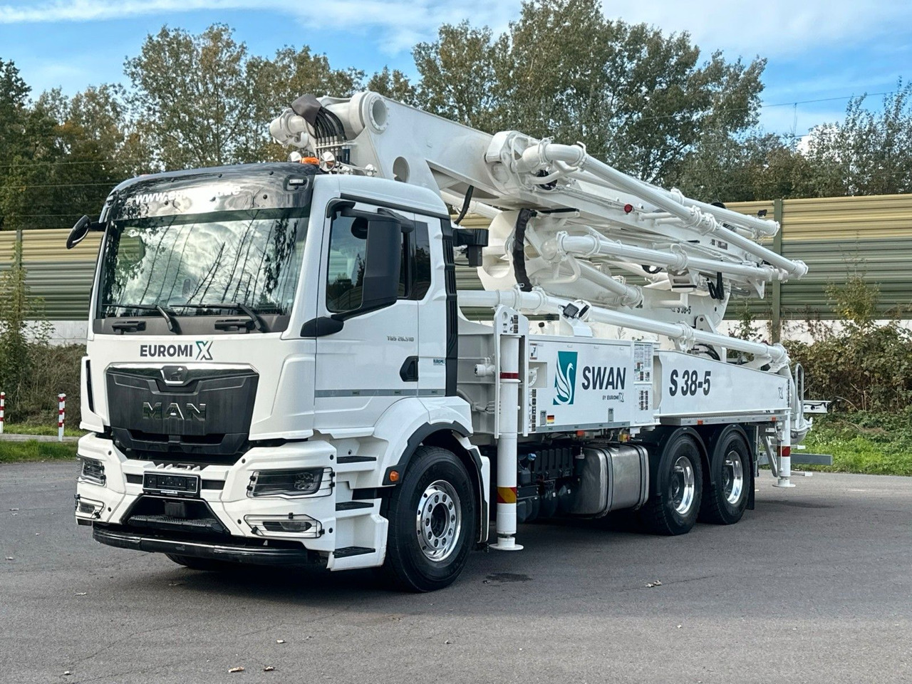 MAN TGS 26.510 6x4 SWAN TSP 38-5 160RZ ( 38m ) - Pompë betoni: foto 2 MAN TGS 26.510 6x4 SWAN TSP 38-5 160RZ ( 38m ) - Pompë betoni: foto 2