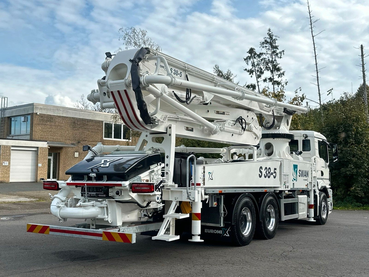 MAN TGS 26.510 6x4 SWAN TSP 38-5 160RZ ( 38m ) - Autobetoniere: foto 5 MAN TGS 26.510 6x4 SWAN TSP 38-5 160RZ ( 38m ) - Autobetoniere: foto 5