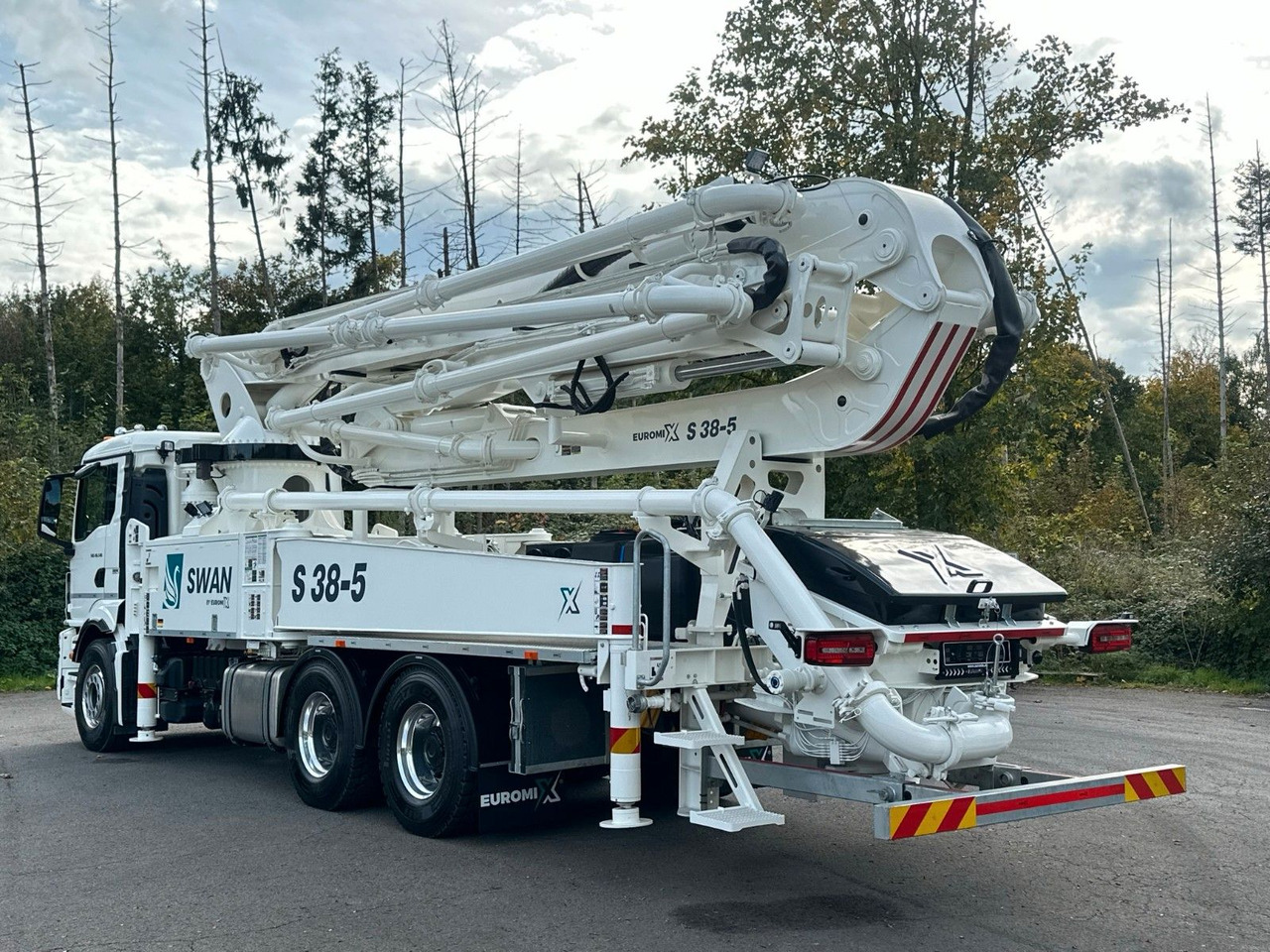 MAN TGS 26.510 6x4 SWAN TSP 38-5 160RZ ( 38m ) - Pompë betoni: foto 4 MAN TGS 26.510 6x4 SWAN TSP 38-5 160RZ ( 38m ) - Pompë betoni: foto 4