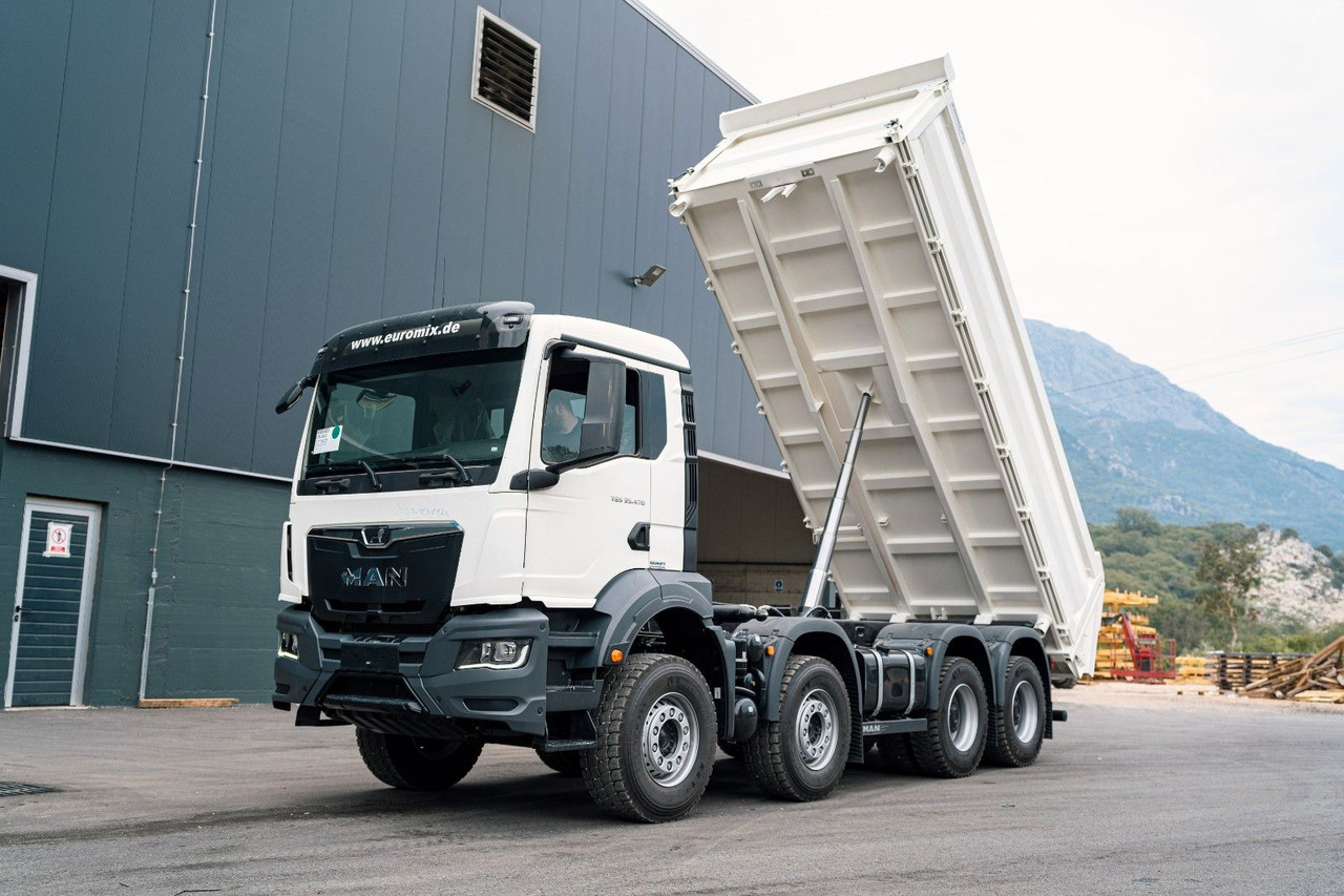MAN TGS 35.470 BB 8X4 3-Seiten-Kipper EuromixMTP - Kamion vetëshkarkues: foto 3 MAN TGS 35.470 BB 8X4 3-Seiten-Kipper EuromixMTP - Kamion vetëshkarkues: foto 3