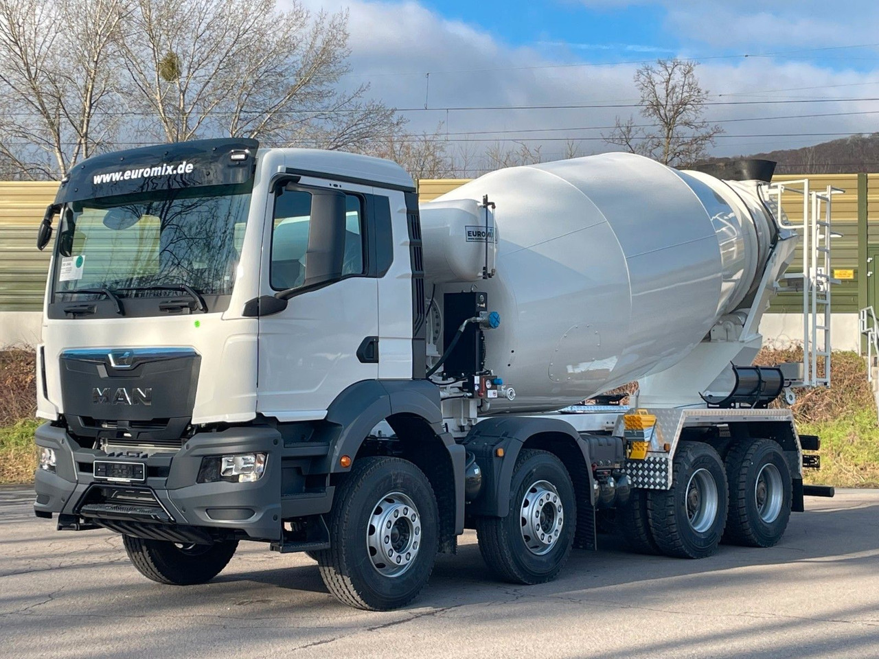 MAN TGS 41.400 8x4 / EuromixMTP EM 12m³ R / EURO 2 - Autobetoniere: foto 1 MAN TGS 41.400 8x4 / EuromixMTP EM 12m³ R / EURO 2 - Autobetoniere: foto 1