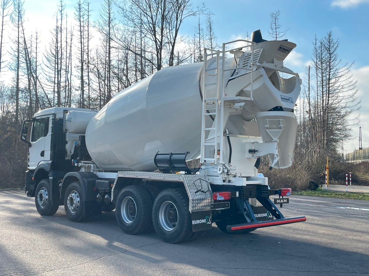 MAN TGS 41.400 8x4 / EuromixMTP EM 12m³ R / EURO 2 - Autobetoniere: foto 5 MAN TGS 41.400 8x4 / EuromixMTP EM 12m³ R / EURO 2 - Autobetoniere: foto 5