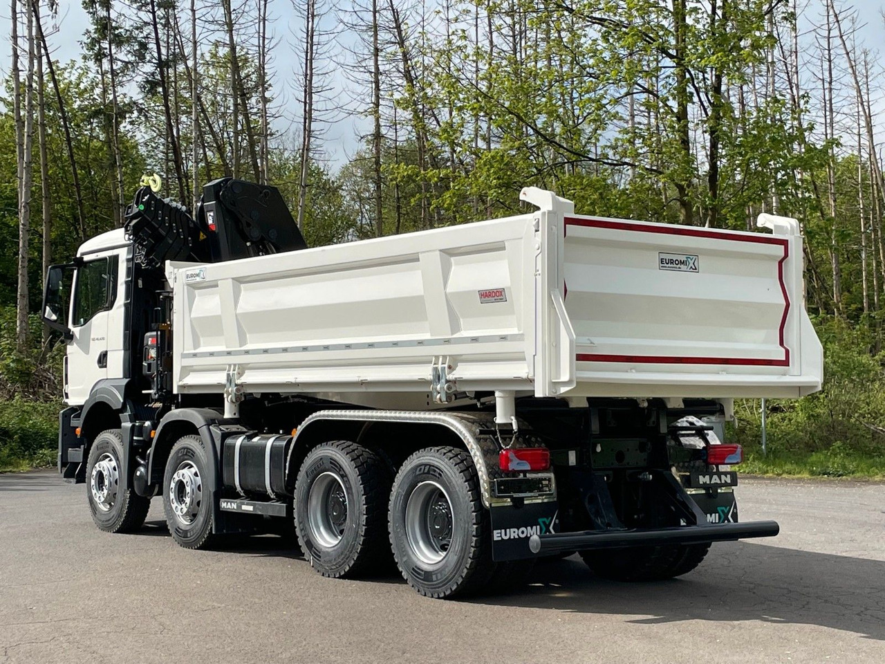 MAN TGS 41.480 8x4/Euro6e Euromix Kipper Hiab 228-6 - Kamion vetëshkarkues, Kamion me vinç: foto 5 MAN TGS 41.480 8x4/Euro6e Euromix Kipper Hiab 228-6 - Kamion vetëshkarkues, Kamion me vinç: foto 5
