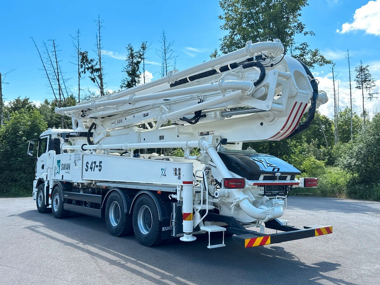 MAN TGS 41.520 8x4 SWAN TSP 47-5 160RZ ( 47m ) - Pompë betoni: foto 4 MAN TGS 41.520 8x4 SWAN TSP 47-5 160RZ ( 47m ) - Pompë betoni: foto 4
