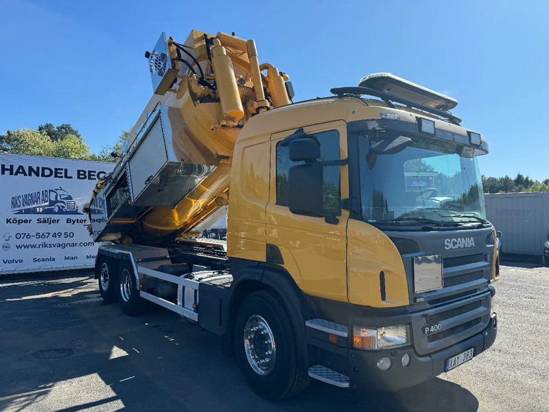 Scania P400 ADR, Combi Vacuum/Pressure 14m3 (2+4+8), 2009 - Kamion me vakuum: foto 1 Scania P400 ADR, Combi Vacuum/Pressure 14m3 (2+4+8), 2009 - Kamion me vakuum: foto 1
