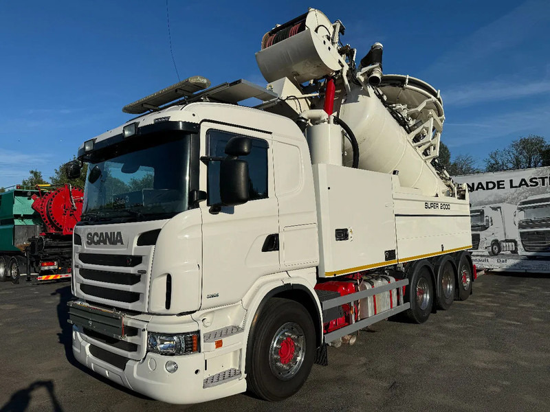 Scania R480 Vacuum / Sewer Jetter / Recycler, Euro 6, Super 2000 (16m3), 2013 - Kamion me vakuum: foto 4 Scania R480 Vacuum / Sewer Jetter / Recycler, Euro 6, Super 2000 (16m3), 2013 - Kamion me vakuum: foto 4