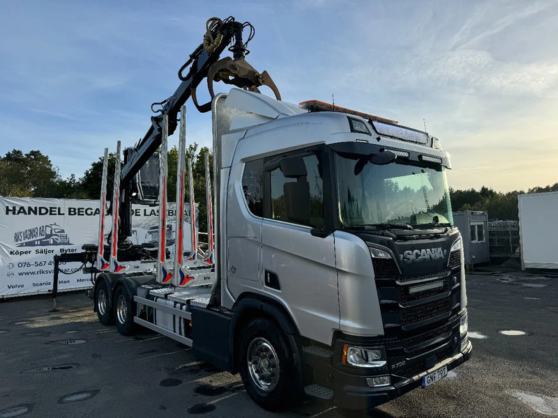 Scania R730 V8 6X4, Retarder,Timber-truck + Kesla, 2020 - Kamion për transport druri, Kamion me vinç: foto 1 Scania R730 V8 6X4, Retarder,Timber-truck + Kesla, 2020 - Kamion për transport druri, Kamion me vinç: foto 1