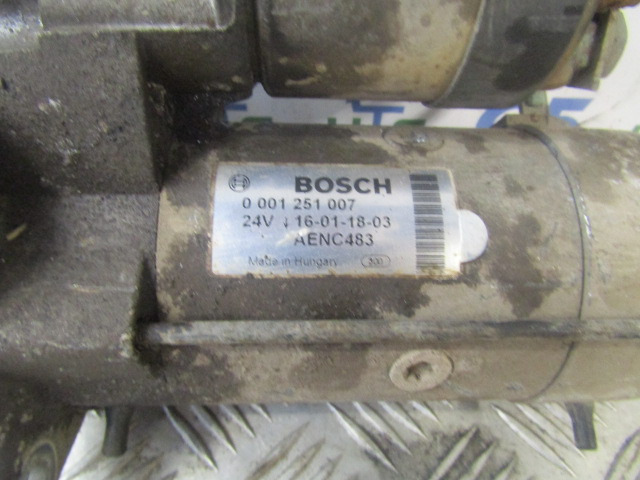 DAF LF 220 STARTER MOTOR BOSCH P/NO 0-001 251 007 - Sistemi elektrik për Kamioni: foto 2 DAF LF 220 STARTER MOTOR BOSCH P/NO 0-001 251 007 - Sistemi elektrik për Kamioni: foto 2