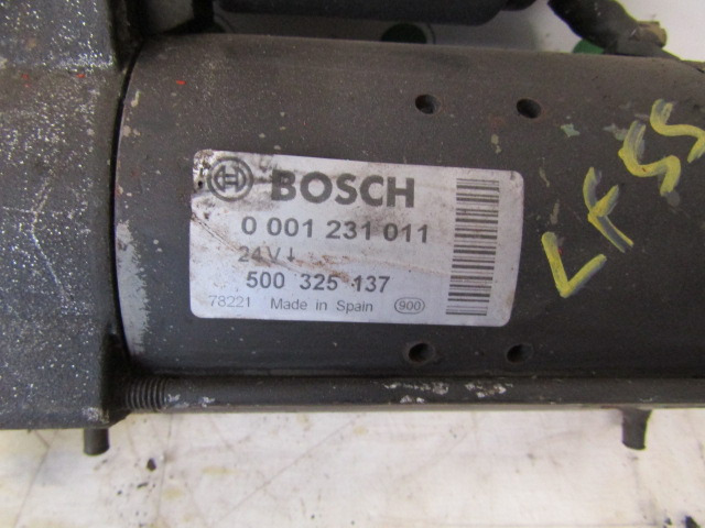 DAF LF 45/55 STARTER MOTOR BOSCH P/NO 0-001231011 - Sistemi elektrik për Kamioni: foto 2 DAF LF 45/55 STARTER MOTOR BOSCH P/NO 0-001231011 - Sistemi elektrik për Kamioni: foto 2