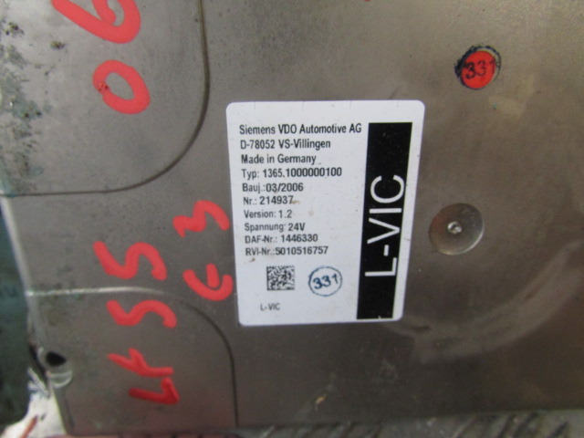 DAF LF 55 220 EURO 3 ENGINE ECU KIT P/NO 1898112 - ECU për Kamioni: foto 5 DAF LF 55 220 EURO 3 ENGINE ECU KIT P/NO 1898112 - ECU për Kamioni: foto 5