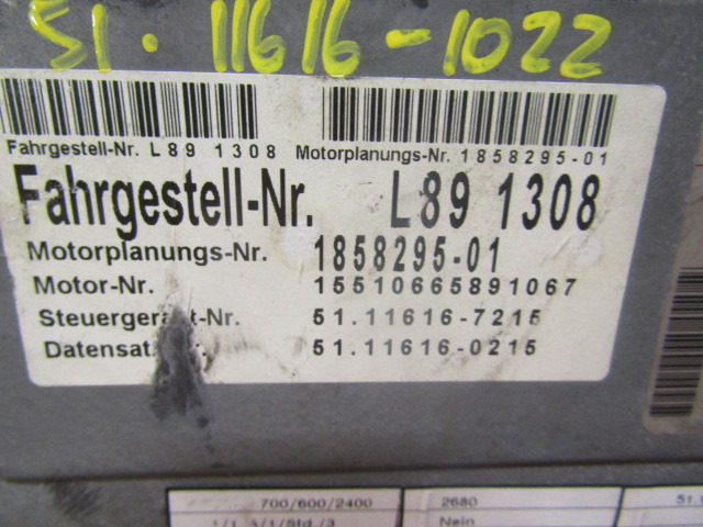 MAN M2000 SERIES 220 ENGINE ECU BOSCH P/NO 0.281020009 - ECU për Kamioni: foto 2 MAN M2000 SERIES 220 ENGINE ECU BOSCH P/NO 0.281020009 - ECU për Kamioni: foto 2