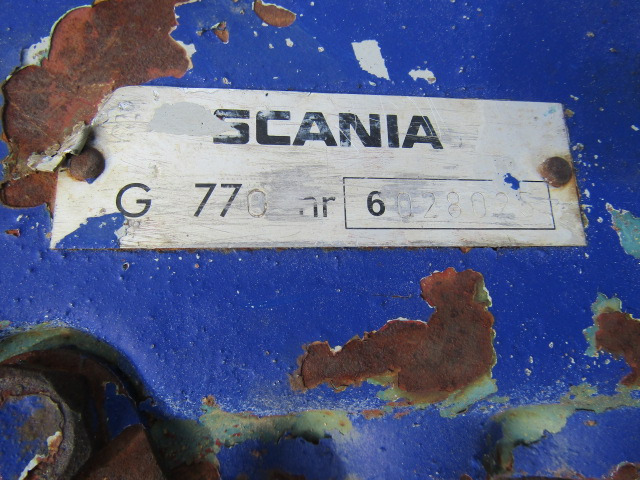 SCANIA 82/92 5 SPEED GEARBOX MODEL G770 - Kutia e marsheve për Kamioni: foto 4 SCANIA 82/92 5 SPEED GEARBOX MODEL G770 - Kutia e marsheve për Kamioni: foto 4