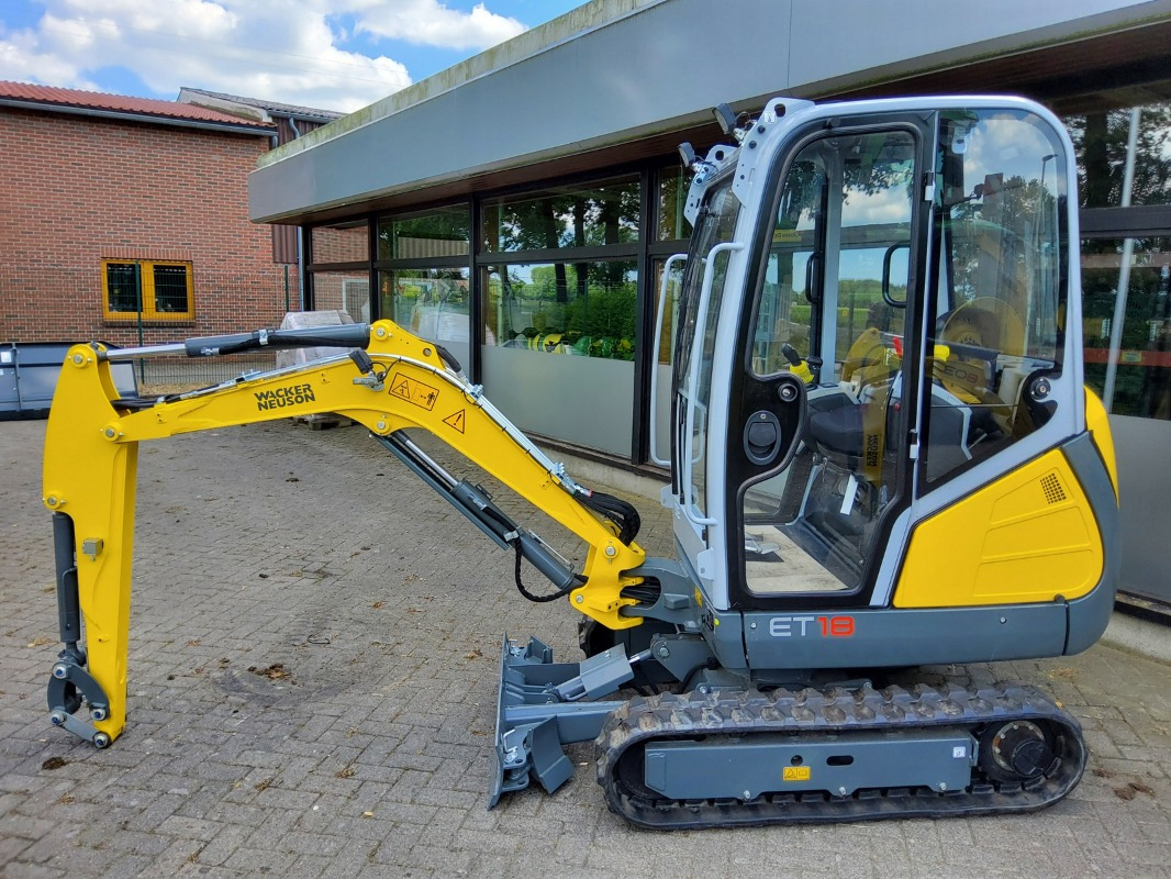 Wacker ET 18 - Miniekskavator: foto 1 Wacker ET 18 - Miniekskavator: foto 1