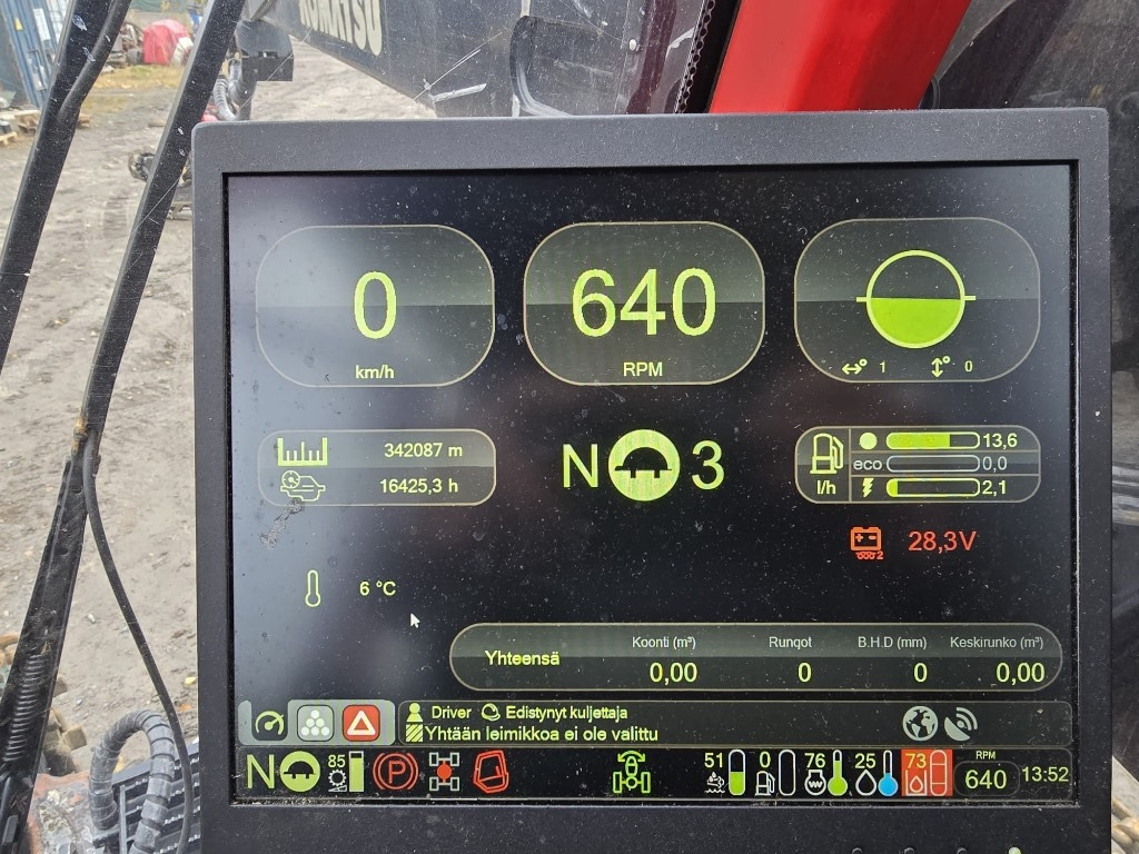 Komatsu 901.5 - Korrëse pylltarie: foto 3 Komatsu 901.5 - Korrëse pylltarie: foto 3