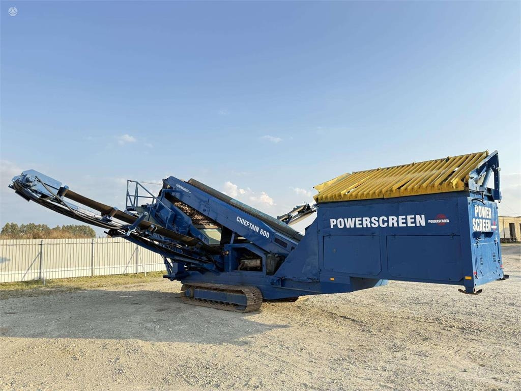 Powerscreen Chieftain 600 - Makinë sitëse: foto 1 Powerscreen Chieftain 600 - Makinë sitëse: foto 1