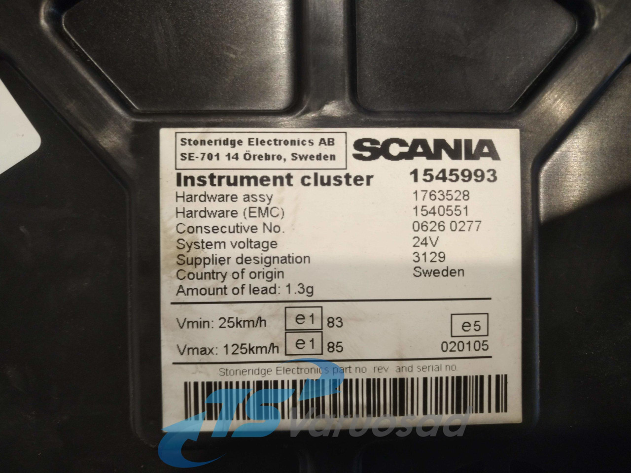 Scania Dashboard 1545993 - Paneli i aparateve për Kamioni: foto 2 Scania Dashboard 1545993 - Paneli i aparateve për Kamioni: foto 2