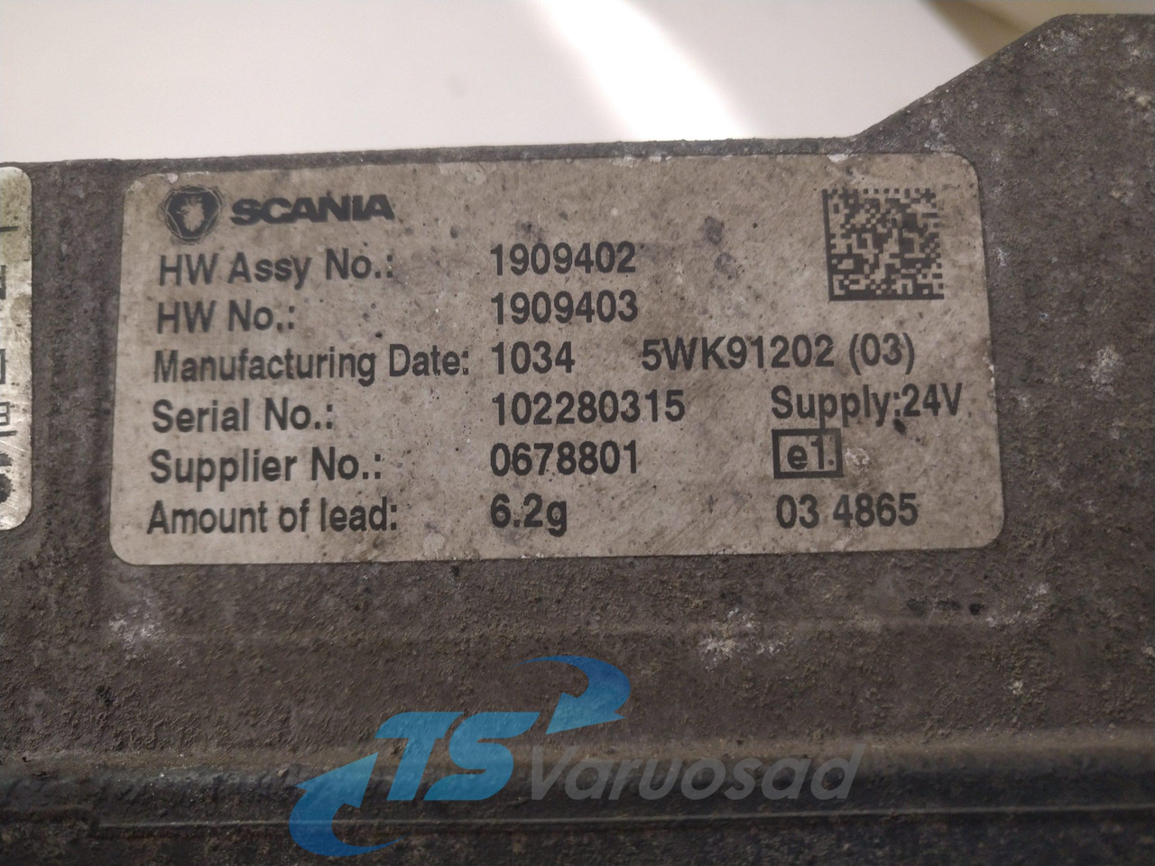 Scania Ecu, EMS 2023090 - ECU për Kamioni: foto 2 Scania Ecu, EMS 2023090 - ECU për Kamioni: foto 2