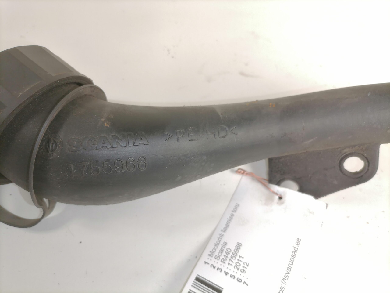 Scania Oil pipe 1755966 - Motori dhe pjesë këmbimi për Kamioni: foto 4 Scania Oil pipe 1755966 - Motori dhe pjesë këmbimi për Kamioni: foto 4