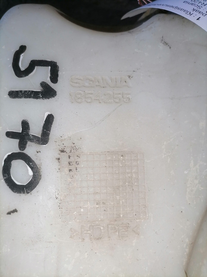 Scania Windscreen washer fluid tank 1854255 - Fshirëse për Kamioni: foto 4 Scania Windscreen washer fluid tank 1854255 - Fshirëse për Kamioni: foto 4