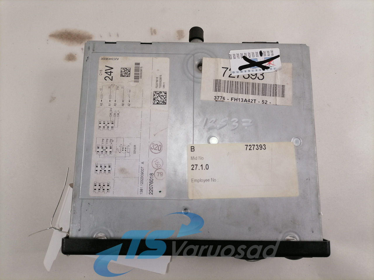 Volvo tachograph 22076018 - Tahografi për Kamioni: foto 4 Volvo tachograph 22076018 - Tahografi për Kamioni: foto 4