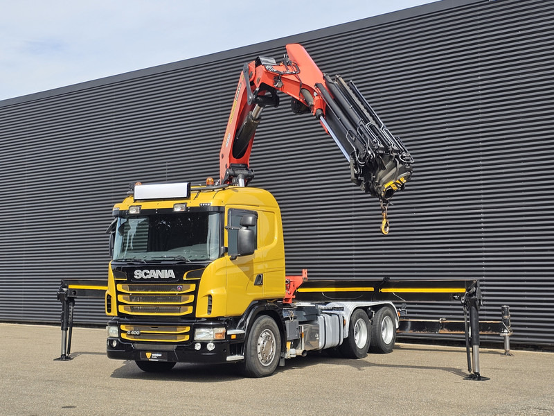Scania G400 6x2 / PALFINGER PK 60002 / WINCH / BALLAST - Gjysmë-kamion: foto 5 Scania G400 6x2 / PALFINGER PK 60002 / WINCH / BALLAST - Gjysmë-kamion: foto 5