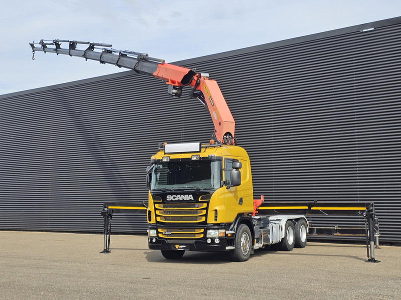 Scania G400 6x2 / PALFINGER PK 60002 / WINCH / BALLAST - Gjysmë-kamion: foto 3 Scania G400 6x2 / PALFINGER PK 60002 / WINCH / BALLAST - Gjysmë-kamion: foto 3