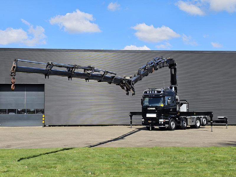 Scania R490 / 8x2 / HMF 85 TM CRANE / WINCH / JIB - Gjysmë-kamion: foto 5 Scania R490 / 8x2 / HMF 85 TM CRANE / WINCH / JIB - Gjysmë-kamion: foto 5