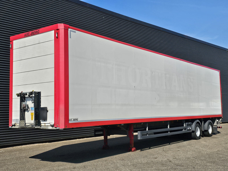 KEL-BERG LAADKLEP / STUUR AS / LIFT AS / KOFFER - Gjysmë rimorkio me vagonetë të mbyllur: foto 1 KEL-BERG LAADKLEP / STUUR AS / LIFT AS / KOFFER - Gjysmë rimorkio me vagonetë të mbyllur: foto 1