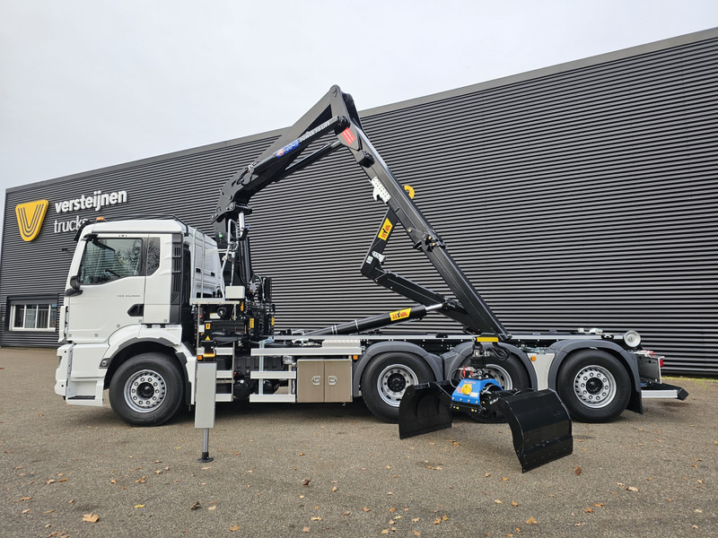 Kamion vetëngarkues, Kamion me vinç MAN TGS 35.470 8x4 / HMF 2243 Z KRAAN + HAAKARM: foto 6 Kamion vetëngarkues, Kamion me vinç MAN TGS 35.470 8x4 / HMF 2243 Z KRAAN + HAAKARM: foto 6