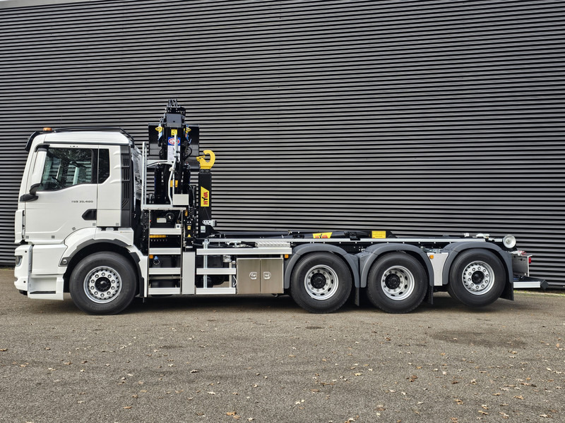 Kamion vetëngarkues, Kamion me vinç MAN TGS 35.470 8x4 / HMF 2243 Z KRAAN + HAAKARM: foto 8 Kamion vetëngarkues, Kamion me vinç MAN TGS 35.470 8x4 / HMF 2243 Z KRAAN + HAAKARM: foto 8