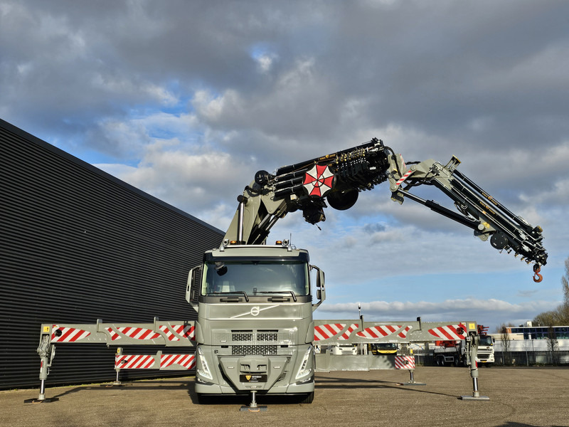 Kamion me karroceri të hapur, Kamion me vinç Volvo FH 540 / 10x4 / ERKIN 250.000 / JIB / WINCH KRAN / CRANE: foto 12
